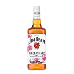 Whiskey Bourbon Americano Jim Beam Cereja - 1L